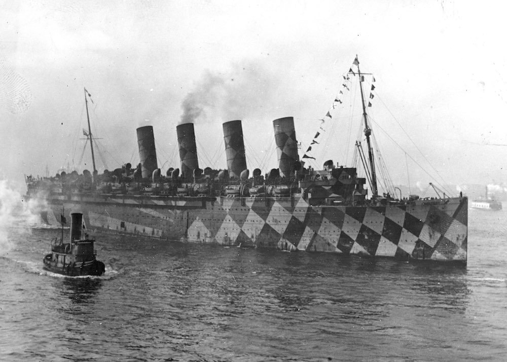 rocketumbl:WWⅠ Dazzle camouflage