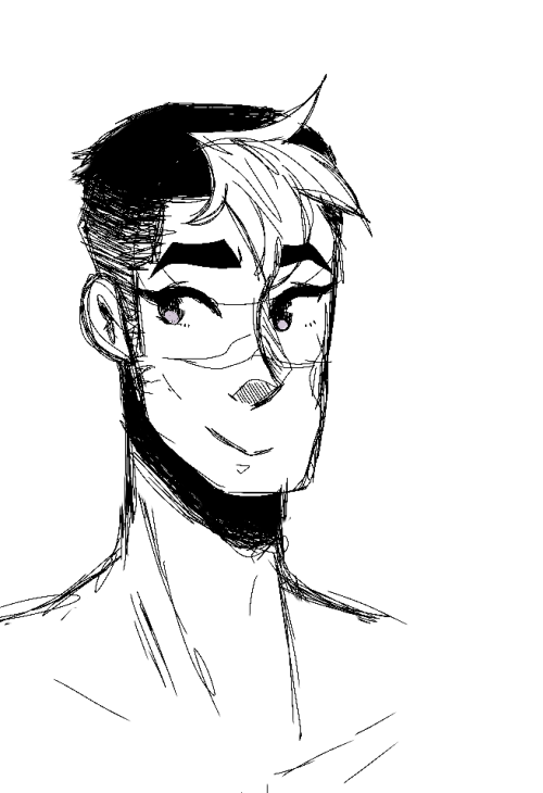 edenfire: baby~ when u at work and u ran out of data so u draw shiro on ur phone
