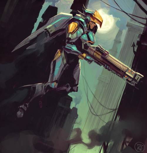 davidtalaskidraws: JUSTICE RAINS FROM ABOVE! You may recognize David’s style. We’ve post