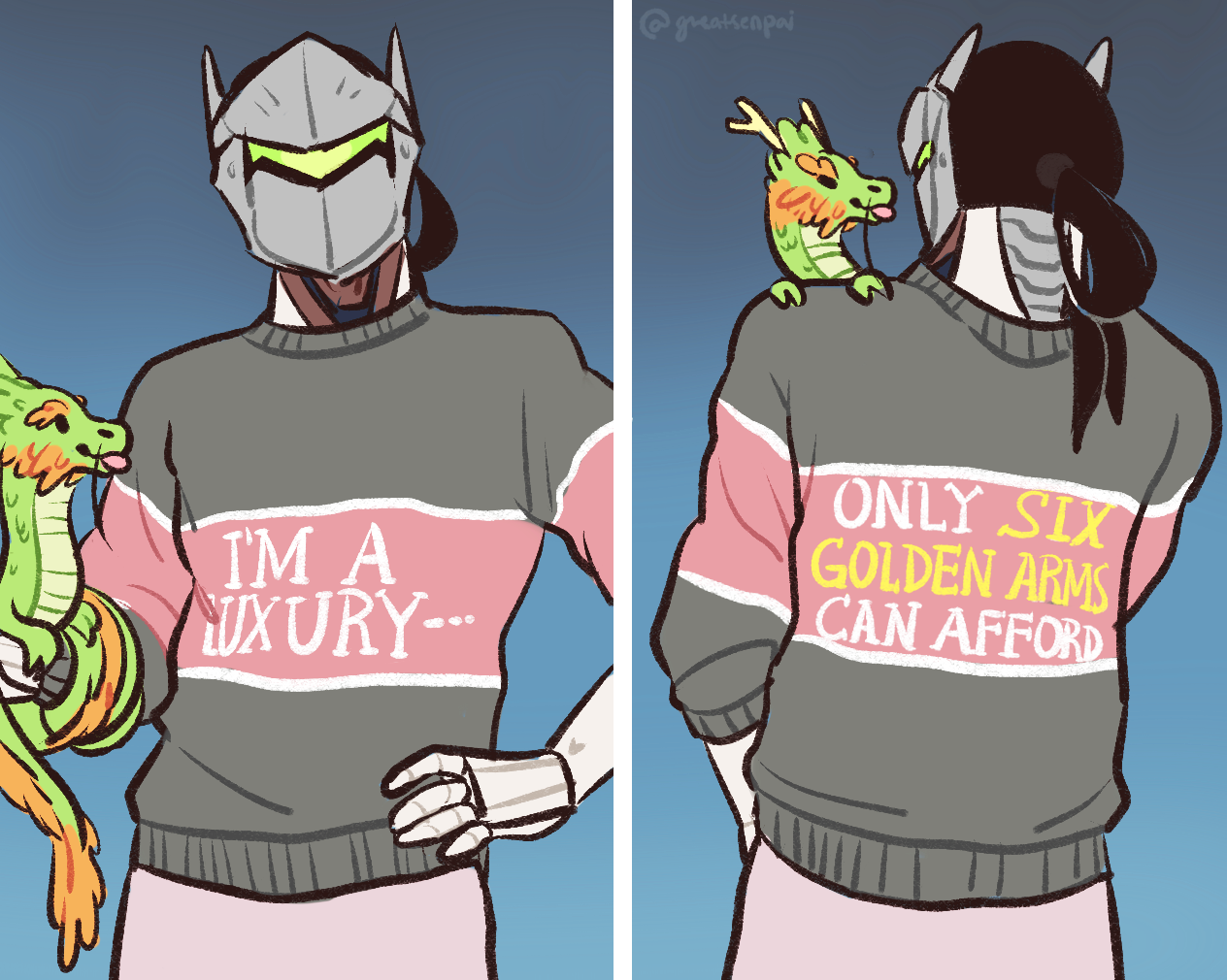 younggenji:  genji knows he’s abt (insp)