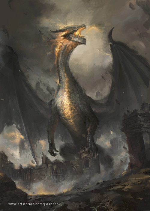 dragonspiritblog: Art by  Joshua Raphael