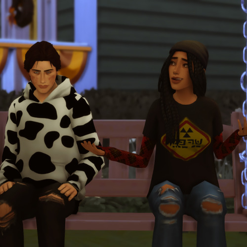 neighborhood bonfire - briar invited over all the neighbors and toby ended up with a crush on doroth