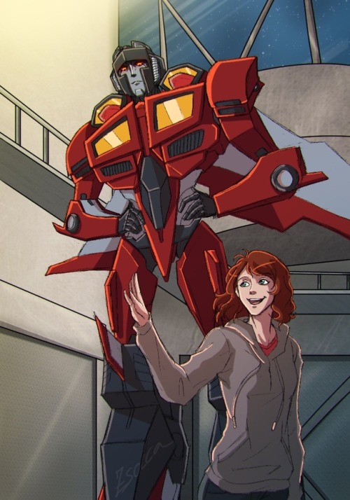 zsocca55: I was dragged back to love Starscream and Alexis again because of the amazing “Uneas