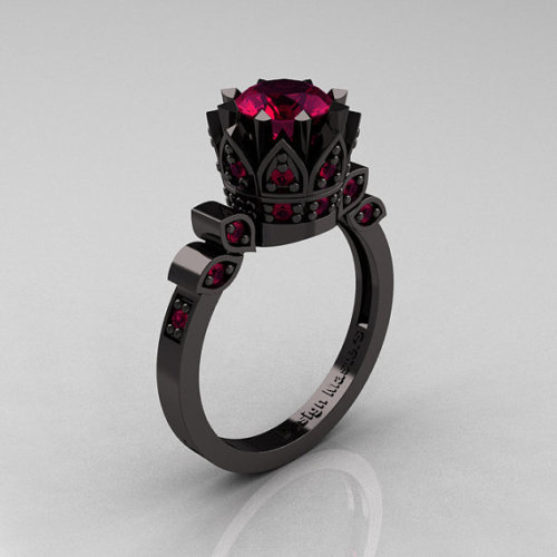 rogueofstars:  Black Gold Rings 