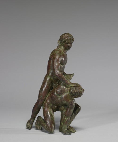 didoofcarthage:Allegorical group of triumphant Ptolemy. Early 2nd century B.C. Solid cast bronze. Wa
