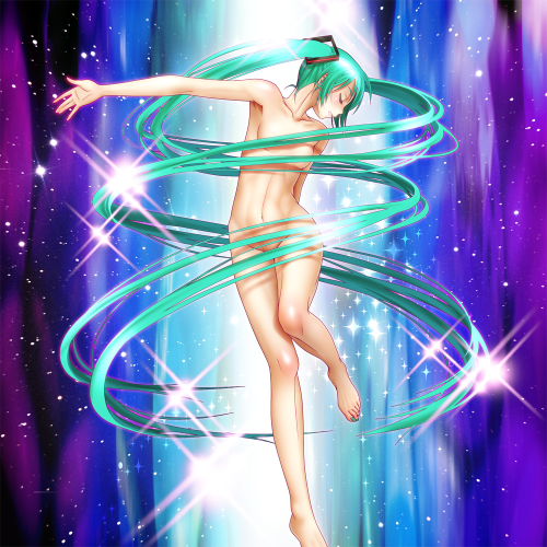 Miku&rsquo;s Magical Girl Transformation&hellip; Append! Great body!