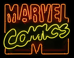 neonandmore:  Marvel Comics Neon Sign