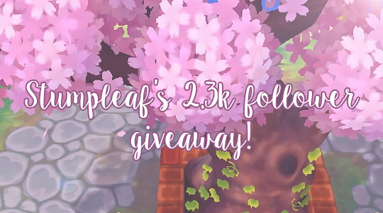 stumpleaf:  Since I haven’t done a giveaway in a really long time, here we go!