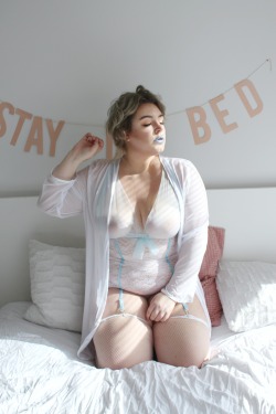 plussizepanda: ailurophilewithstyle:   So happy to announce I’ve been chosen as a brand ambassador for Got Curves lingerie! They have some amazing plus size (and straight size) stuff that actually fits and supports. See more photos and info on my blog