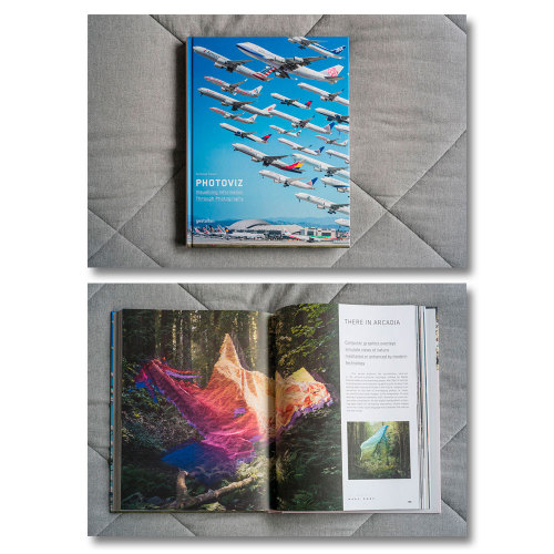 This lovely book just arrived in the mail today – Photoviz, published by Gestalten, features w