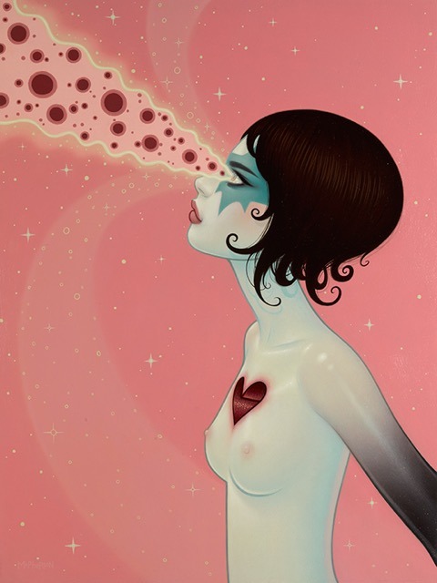 supersonicart:   Tara McPherson’s “I Know It By Heart.” Currently showing in Rome, Italy at Dorothy Circus Gallery is artist Tara McPherson’s solo show, “I Know it by Heart.”  The show is on display until September 26th, 2015. You can continue