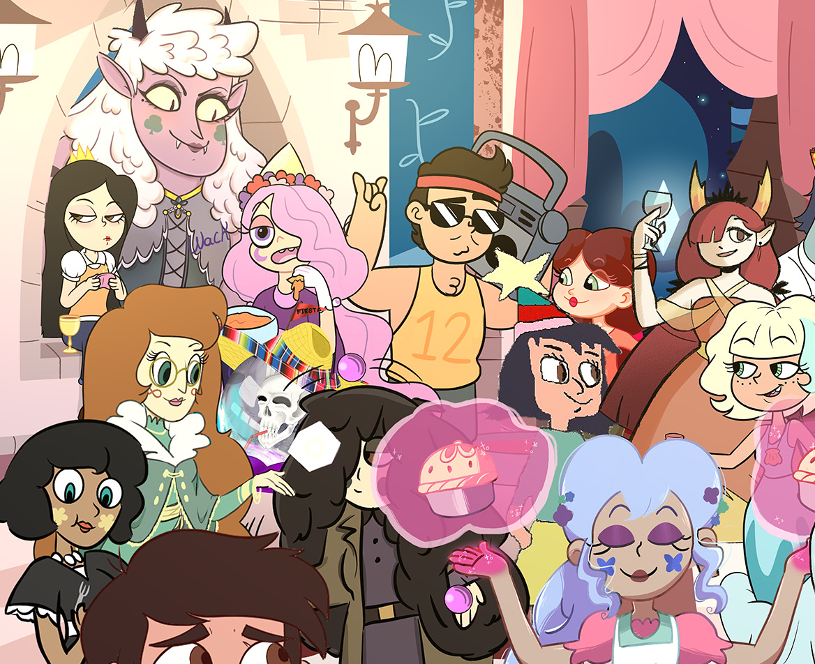 “Welcome Back, Star!” Collab by 24 Artists From Star Vs. DiscordOrganized by