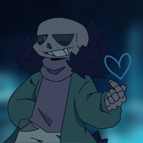 Skunkl Sends A Happy Valentine's Day To Mimic Sans~