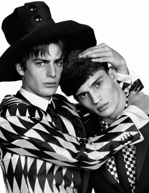 justdropithere:
“Ben Allen & Julian Schneyder by Alasdair McLellan - Vogue Hommes, SS17
”