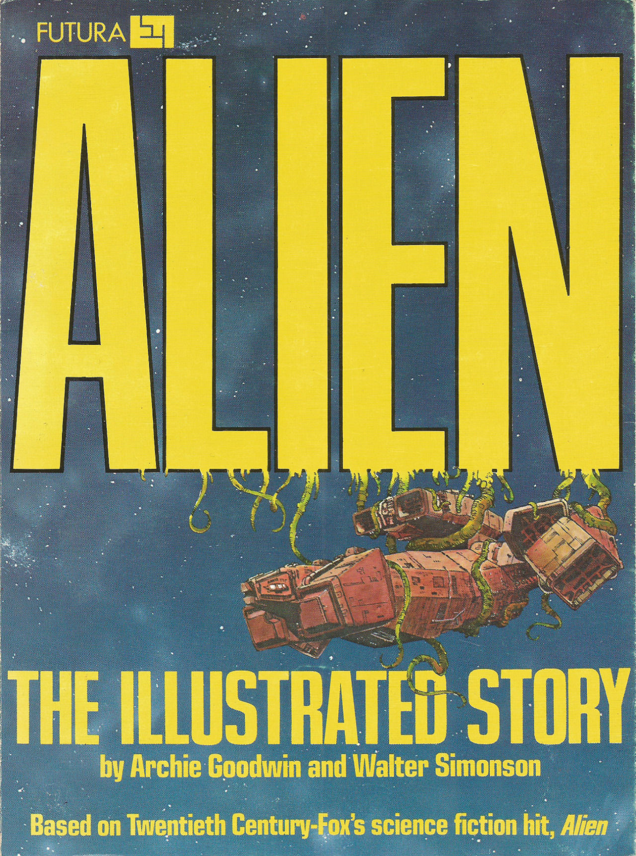 Alien: The Illustrated Story, by Archie Goodwin and Walter Simonson (Futura, 1979).From