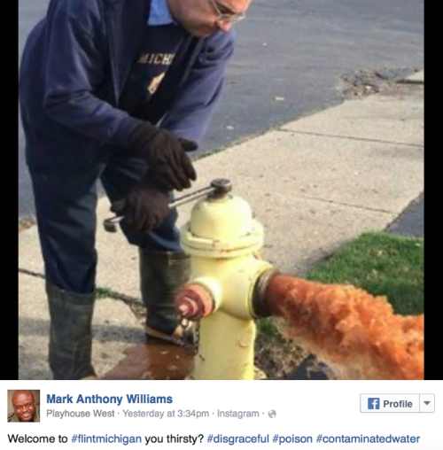 therobotmonster: therevtimes: micdotcom: micdotcom: This is the water Flint residents were told was 