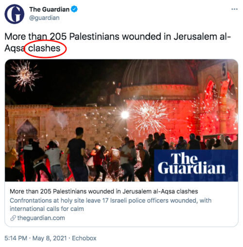 arabian-batboy:Real genuine question here without any sarcasm, are western media legally not allowed to report on any war crimes/human-rights violations done by Israelis without adding the word “clashes”?Because last time I checked, the word “clashes”