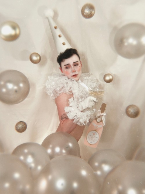 Got A Little Too Silly With The Champagne! Ive Been In Love With The Retro Clown Look For So Long