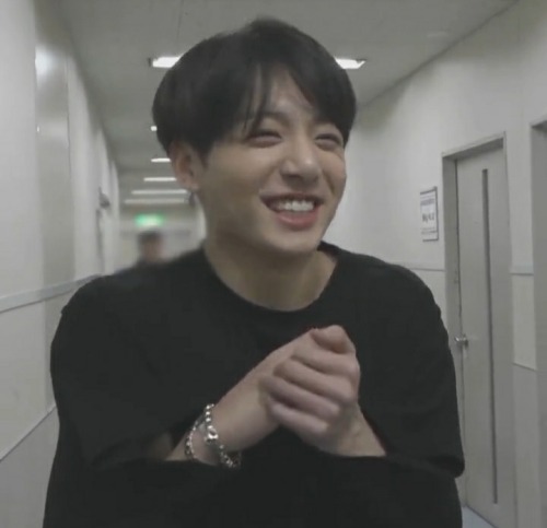 It Is The Way Jungkook Said " Let's Go " But Stayed Back Wanting Jimin To Notice Him. It Is The Way He