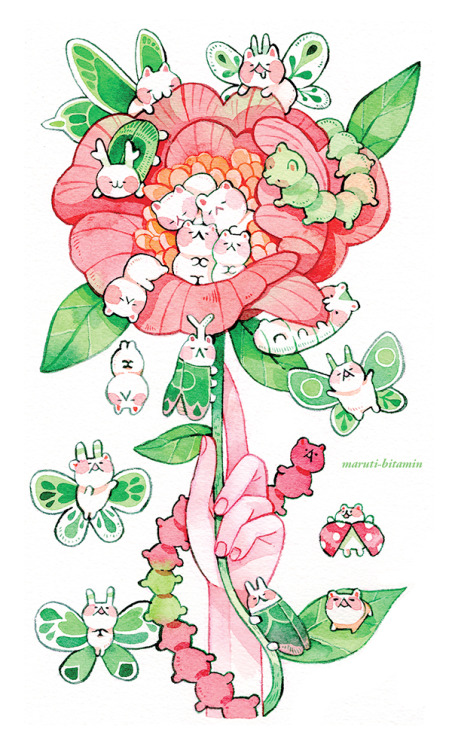 maruti-bitamin:aromawatercolour + pencil crayon