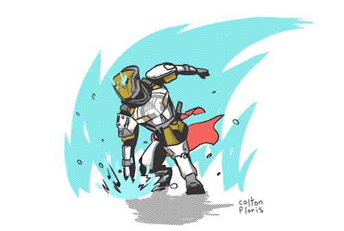 coltonfloris:  S T R I K E R“The light shines brightest in those it consumes.”wow it’s been a while since I’ve done one of these! Sorry for the hiatus! On to Taken King subclasses next!