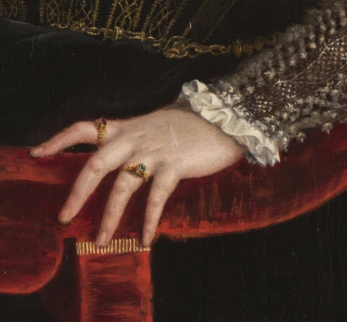 renaissance-art:Details of Hands: Lavinia Fontana