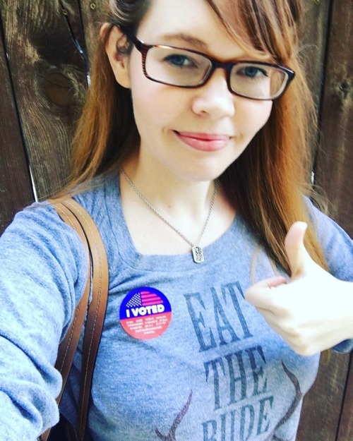 Do the thing, friends! #vote #voteblue #vote2018 https://www.instagram.com/p/Bp2plrMnG86/?utm_source