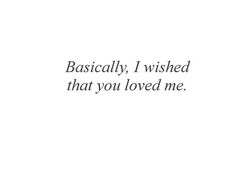 disappolnted:  vertical/personal/love♥