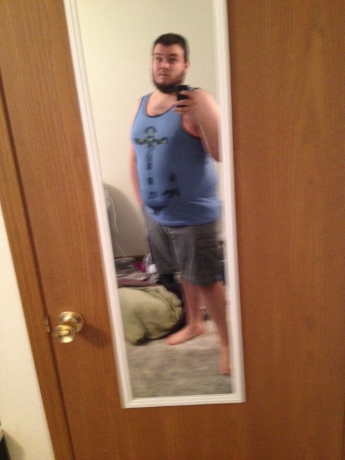 thebeardedmystery:  New shirts! The middle one (gray) is the one I wanna turn into a fringey crop top, once I figure out how to do that. I LOVE the tank (hence two pics) and it was Ū at Kohls!! 
