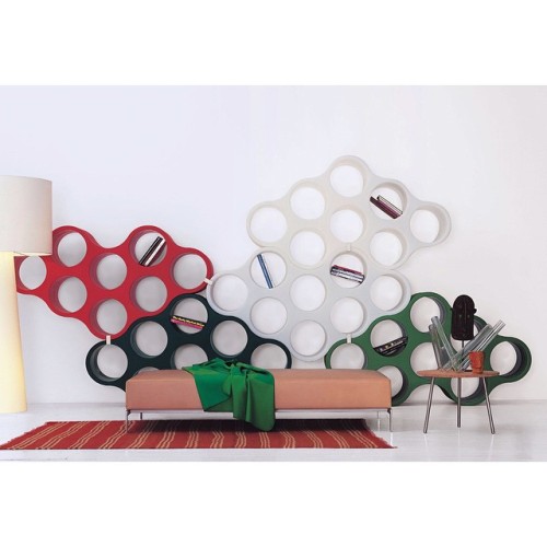 Cloud bookshelves by the Bouroullec Brothers for Cappellini. Available at WPA Chicago. #cloud #cappe