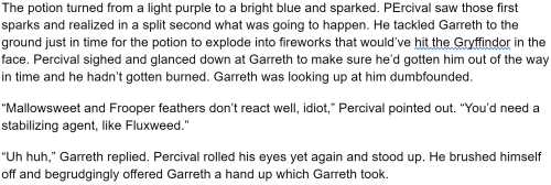 Everyone Lets Please Give A Warm Welcome To Garreth "Bisexual Disaster" Weasley