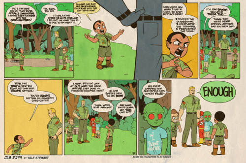 JL8 #249 by Yale StewartBased on characters in DC Comics.Like the Facebook page here!ArchiveTwitterP