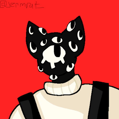 BRIGHT COLOR + MANY EYES BELOW