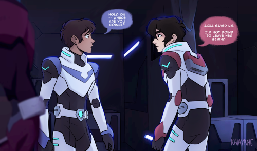 kaiayame:  reached into my folder of old klance wips &amp; decided to finish this, because what was 