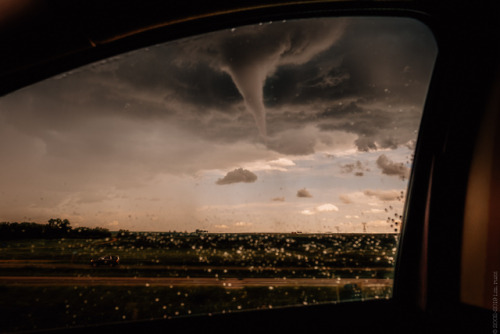 I finally caught my first rope tornado, and first up close and personal tornado–I was on one a