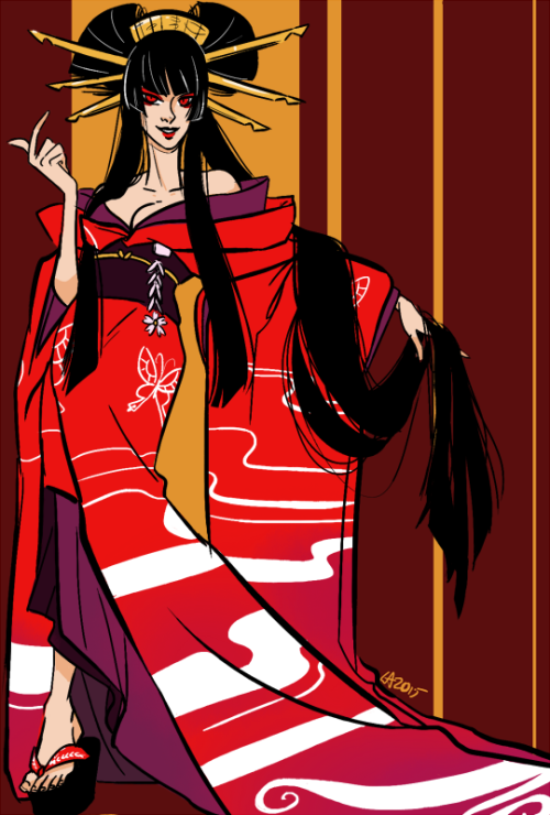 hackedmotionsensors: Yuuko from xxxHolic commission for littletapirjeffy Thanks for waiting!