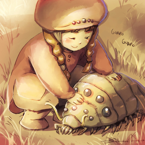 kingofbeartraps:m-plus-s:Another Weekly Challenge on the group of work.Nausicaä (child)If 