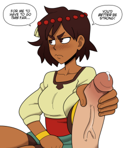 Someone requested the Ajna pic outside of an ask. Though I don’t think it’s much bigger, haha.