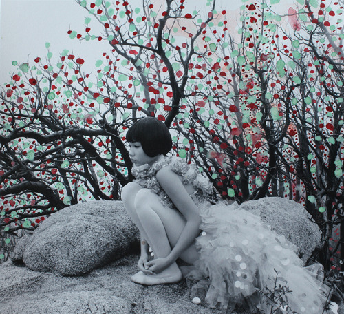 red-lipstick:  Shae DeTar aka Shae Acopian DeTar (b. Cocoa Beach, FL, USA based New York)   Painted Photography