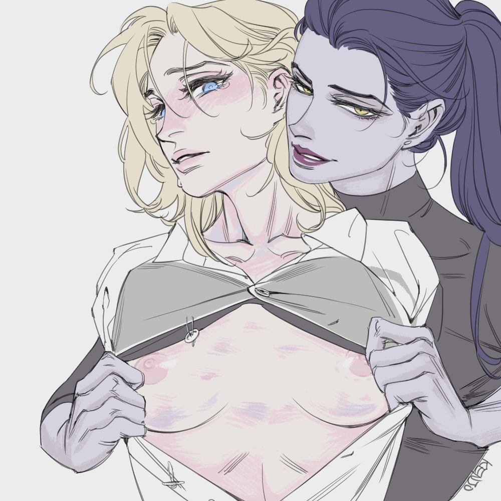 blackteaddg: ckenjo: Overwatch request! NSFW! Love Kenjo!! 