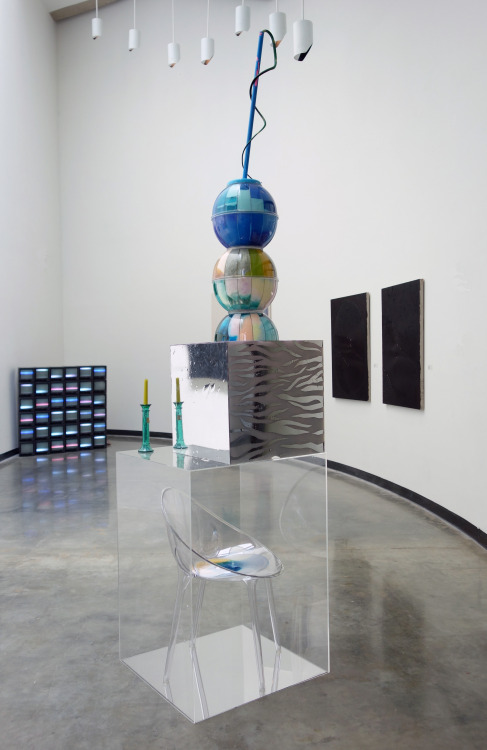 Installation view of Saturation PointCurated by Nudashankat the American University Museum at the Ka