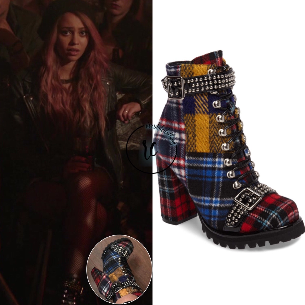 jeffrey campbell lilith plaid