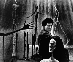javieribarrola:  Gordon Parks, Alberto Giacometti, París, 1951 