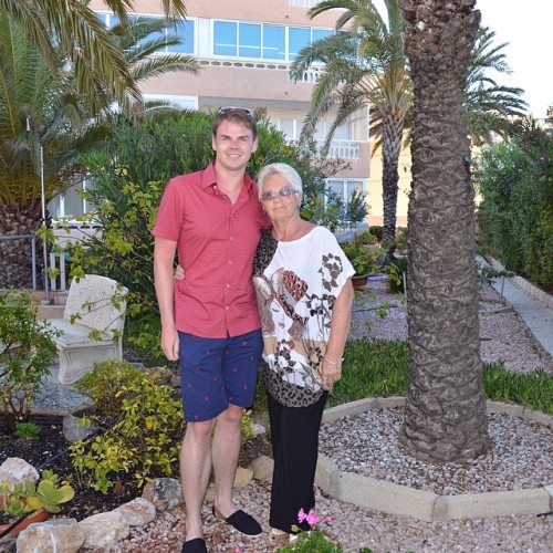 My Gran And I #grandmother #family #lovemyfamily #lovelife #instalove #instalife #spain #vacation #holiday