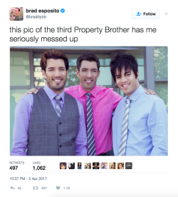 sustainablefarming: arfie:  there is a third older property brother and also he’s a magician ???  Is that Pete Wentz 