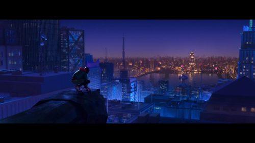Artistic scenes from Spider-Man: Into the Spider-Verse (2018)