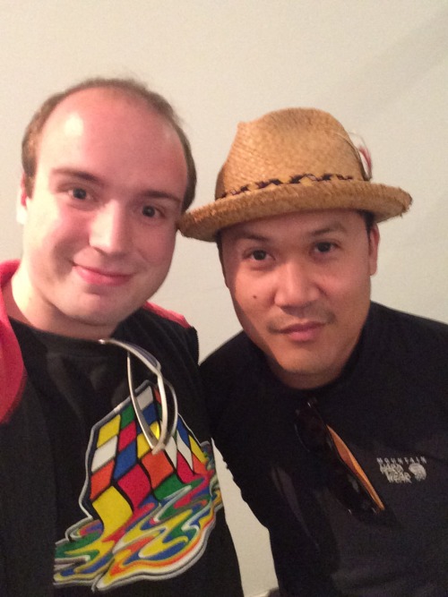 roomnumber203:So I talked Homestuck with Dante Basco over coffee today lol