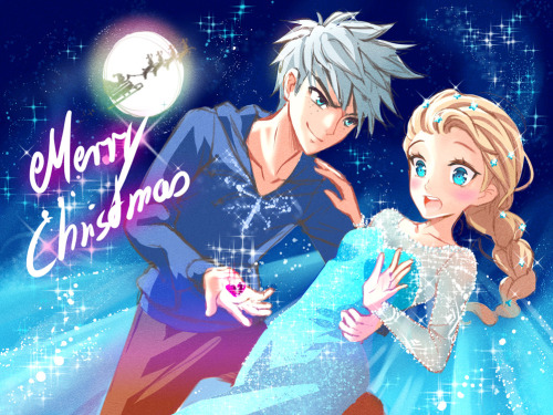 By Frozen und Jack Frost Fanart ^___^ I hope you like it ♥