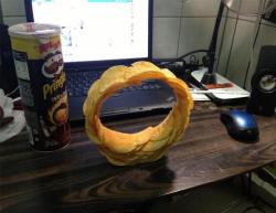 majesticquest:  moshinginwonderland:  nonlinear-nonsubjective:  ko-ko-bear:  jasontheexploder:  it was like a new knowledge of reality  I can’t NOT reblog a wheel of pringles.  ONE RING TO RULE THEM ALL  that’s some northlane shit right there   Omg