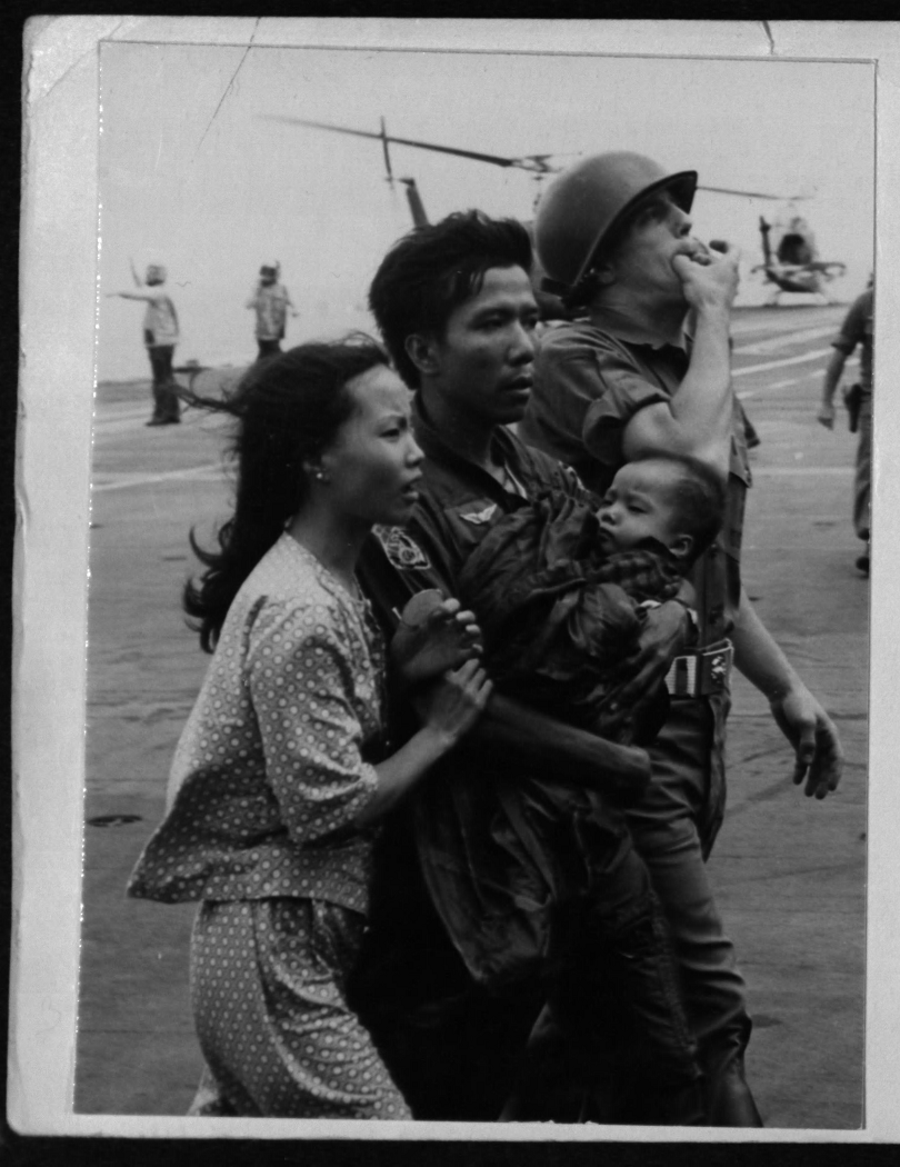 A family evacuates on April 29th – Source: NARA’s Today’s Document on Tumblr